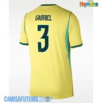 Camisa de time de futebol Brasil Gabriel Magalhaes #3 Replicas 1º Equipamento Mundo 2026 Manga Curta